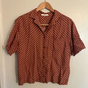Vans Button Up Blouse